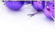 bombki disco fioletowe arpex 3 cm 9 szt