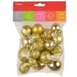 bombki mini mix zlote arpex komplet 20 szt
