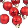 bombki nietlukace czerwone arpex 3 cm 12 szt