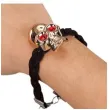 bransoletka czaszka z rubinami carnival toys