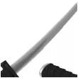bron miecz skladany katana samuraja czarny 75 cm