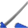 bron miecz skladany katana samuraja niebieski 75 cm