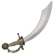 bron szabla pirata zdobione ostrze arpex 45 cm