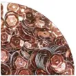 cekiny classic holo brazowe 8 mm 10 g aliga