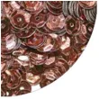 cekiny classic holo brazowe 8 mm 10 g aliga