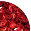 cekiny classic holo czerwone 8 mm 10 g brewis