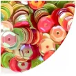 cekiny classic opalizujace teczowy 8 mm brewis