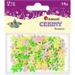 cekiny kwiatki mix 14 mm 14 g titanum