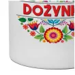 ceramiczny kubek na dozynki gminne ludowe kwiaty dekoracja dla starosty swieto plonow 330 ml