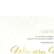 certyfikat bride to be zloty partypal
