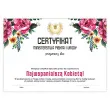 certyfikat foto najwspanialsza kobieta a4