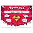 certyfikat foto super mama odznaka a4