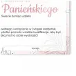 certyfikat foto wieczor panienski jasnorozowy antyrama a4