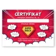 certyfikat super babcia a4