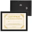 certyfikat w ramce zasluzony emeryt 21x30 cm