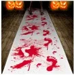 chodnik krwawe slady bialy folat 450 x 60 cm