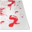 chodnik krwawe slady bialy folat 450 x 60 cm