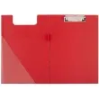 clipboard podkladka a4 z klipem zamykana czerwona d rect