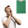 clipboard podkladka a4 z klipem zielona d rect