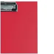 clipboard podkladka a5 z klipem czerwona d rect