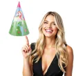 czapeczki jednorozec na lace partypal 6 szt