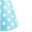 czapeczki kropeczki niebieskie partypal 6 szt