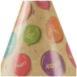 czapeczki papierowe baloniki slowa mix arpex 16 cm 6 szt