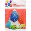 czapeczki papierowe balony sparkling balloons procos 6 szt