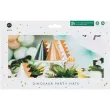 czapeczki papierowe dinozaury 3d mix partydeco 6 szt