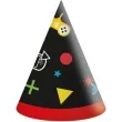 czapeczki papierowe gaming party procos 6 szt