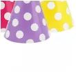 czapeczki papierowe groszki godan 5 szt