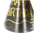 czapeczki papierowe happy birthday shining glam folat 6 szt