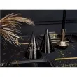 czapeczki papierowe happy new year czarne partydeco 6 szt