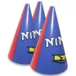 czapeczki papierowe ninja congee 6 szt