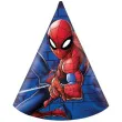 czapeczki papierowe spiderman team up procos 6 szt