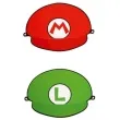 czapeczki papierowe super mario bross amscan 8 szt