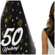 czapeczki urodzinowe 50 urodziny glamour birthday 3 szt
