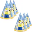 czapeczki urodzinowe minionki partydeco 6 szt