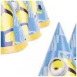 czapeczki urodzinowe minionki partydeco 6 szt
