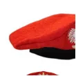 czapka beret zolnierza polskiego czerwony 52 54 cm