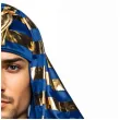 czapka faraona na karnawal dodatek do stroju nemes korona wladcy egiptu