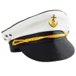 czapka kapitan z kotwica aster 58 cm