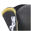 czapka pirata czarna