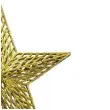 czubek choinkowy gwiazda zlota guirca 27 cm