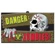 dekoracja 3d danger zombies amscan 47 x 28 cm