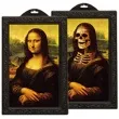 dekoracja 3d obraz halloween l mona lisa 25 x 38 cm