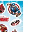 dekoracja avengers oplatek dekora 14 szt