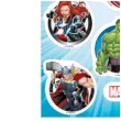 dekoracja avengers oplatek dekora 14 szt