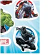 dekoracja avengers oplatek dekora 14 szt