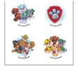 dekoracja cukiernicza paw patrol krazki dekora 16 szt